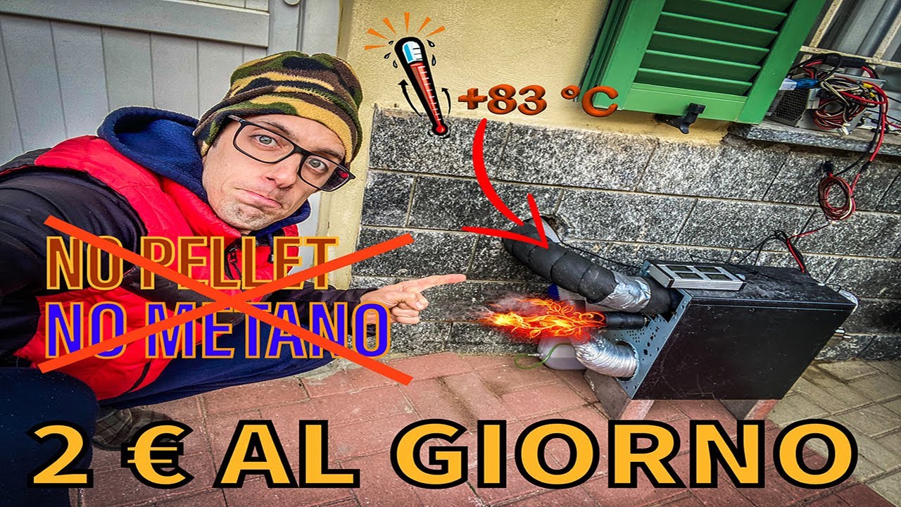 CINEBASTO PER CASA🔥 2° PARTE - NO METANO NO PELLET 🚫