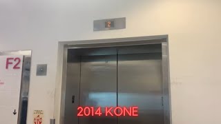 2014 KONE Ecodisc Traction Elevator @ Former Forever 21 - Mall of America - Bloomington, MN