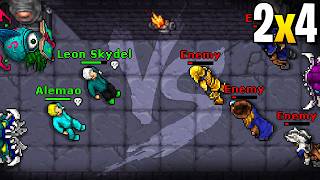 2 PKs Against Two PTs x4 in the Bookstore in TIBIA...๐ฅ๐
