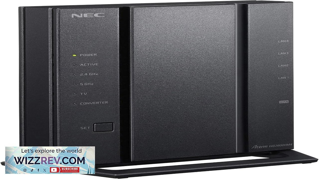 NEC Wireless LAN Wi Fi Router WiFi5 (11ac) Atermseries 4 Streams (5GHz ...