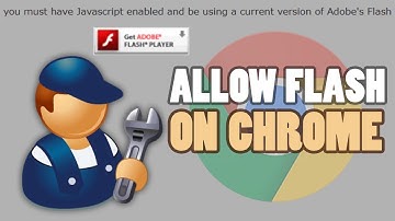 How To Allow Adobe Flash Player on Google Chrome Browser