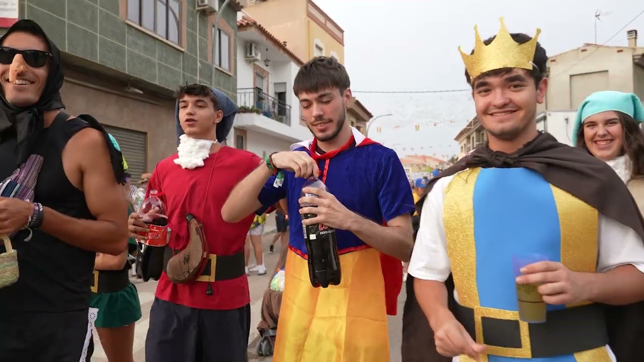 Cabalgata de carrozas 22/08/2024 - San Bartolomé 2024 Casasimarro