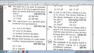 Electrostatics: Electric Charge, Electric Field, Electric Potential, Capacitance Pt 8