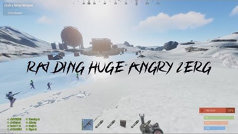 Rust - RAIDING IB (HUGE ANGRY ZERG) ON RUSTAFIED.COM