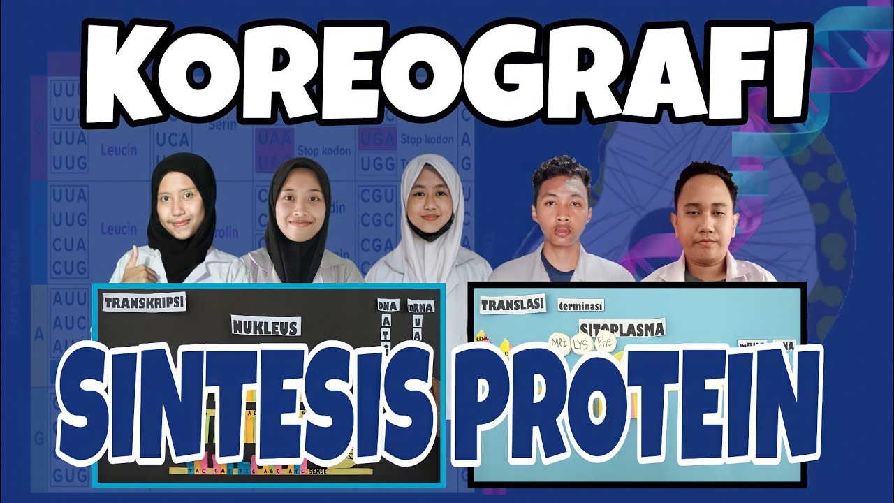 KOREOGRAFI SINTESIS PROTEIN || BIOLOGI || KELAS 12 - YouTube