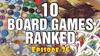 10 Board Games Ranked - Episode 36