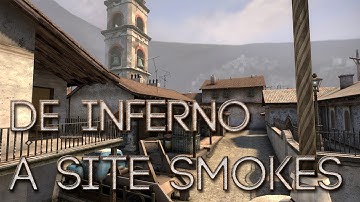 CS:GO Tips || de_inferno A site smokes