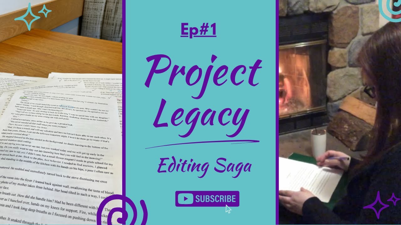 Project Legacy — Editing Episode 01: “39 Chapters to Go” - YouTube