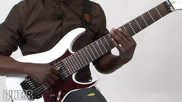 Prog-Gnosis with Tosin Abasi: How to Play the Thumb-Slapped Intro to "An Infinite Regression"
