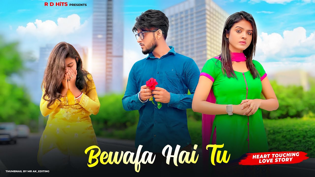 Bewafa Hai Tu  Heart Touching Love Story  New Hindi Song  R D HiTs  Latest Hindi Song 