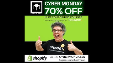 Nuke Compositing online course with VFX Sup Hugo Guerra | Trailer | 70% OFF with Code: CYBERMONDAY25