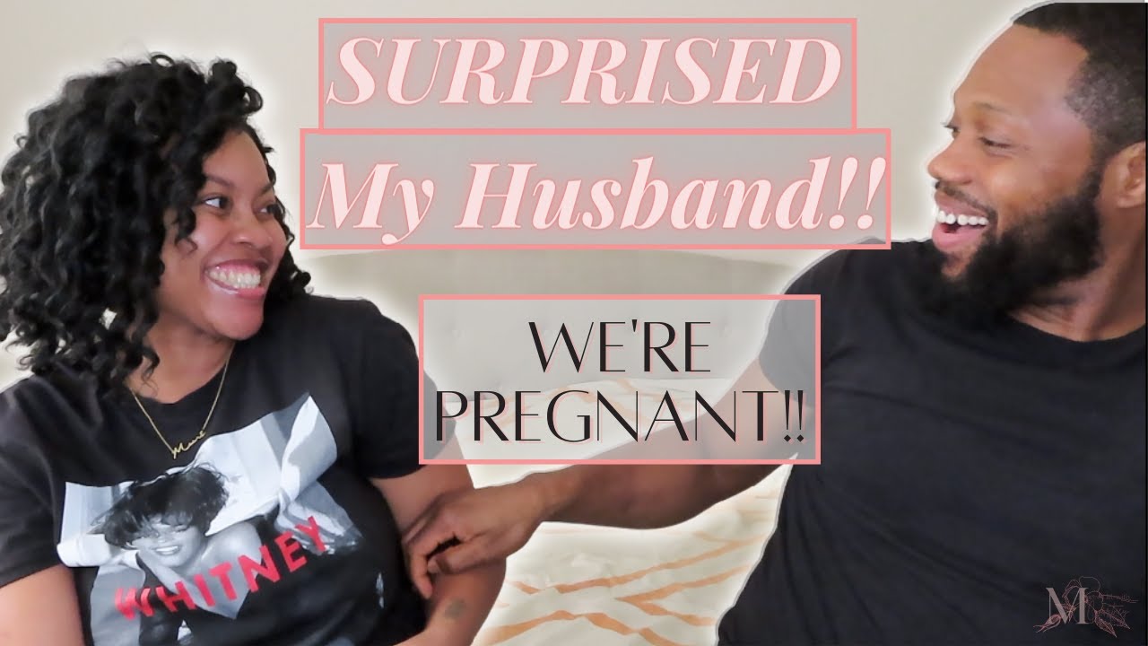 I Surprised My Husband! || We're Pregnant! || Pregnancy Announcement 2021