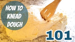 How to Knead Dough + 3 TIPS to know when the dough is ready!!! BAKING 101