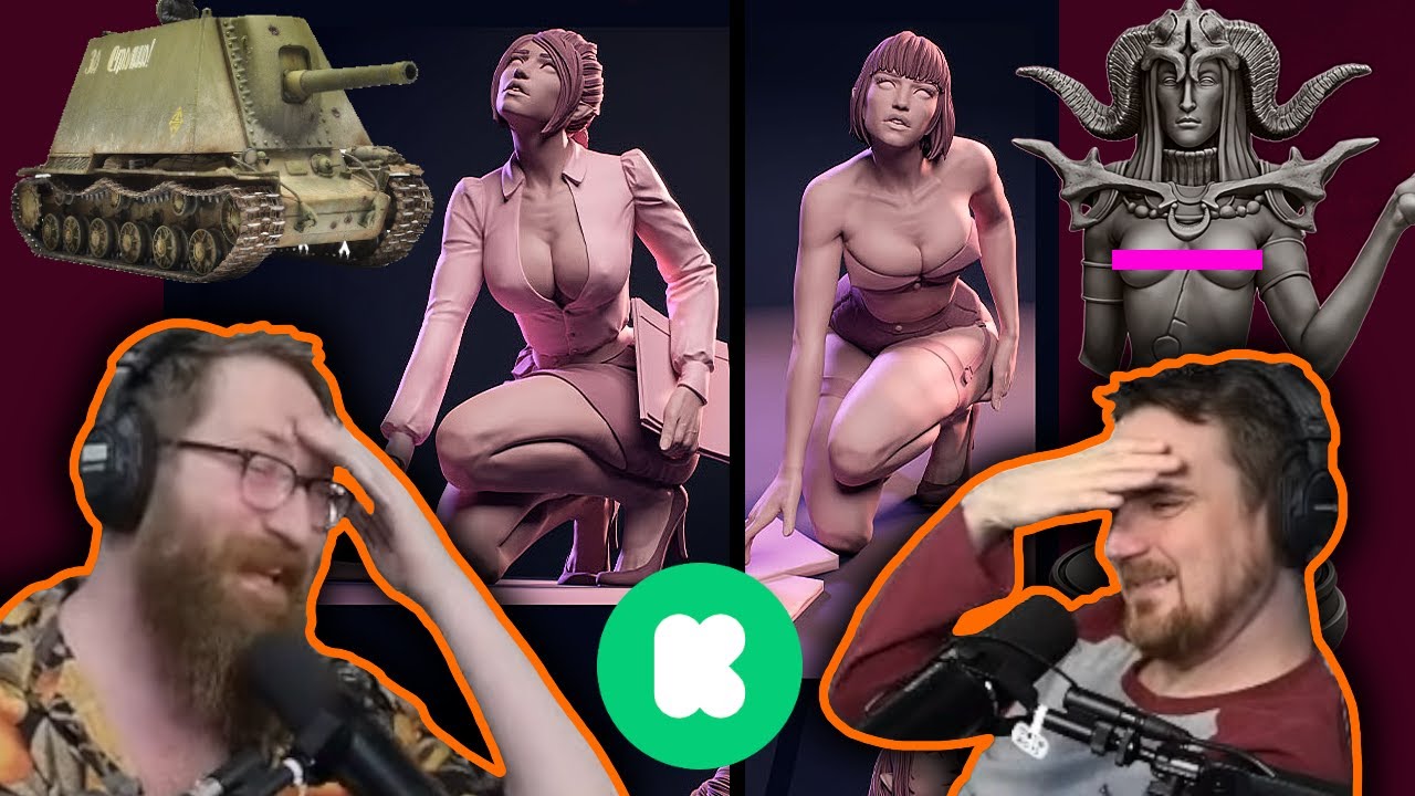 Kickstarter Miniatures 59 - Tom and Ben