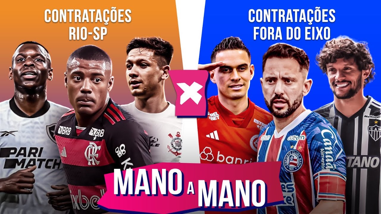 CONTRATAÇÕES DO EIXO RIO-SP X CONTRATAÇÕES FORA DO EIXO: QUEM É MELHOR? | MANO A MANO