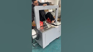 #automaticstrappingmachine various items strapping machine new technology