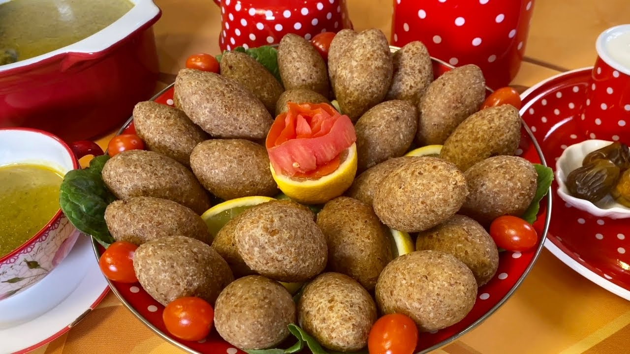 ابسط  والذ كبة برغل اسمر  بدون لحمة مقدارين فقط  للغلاف بسيطة مقرمشة