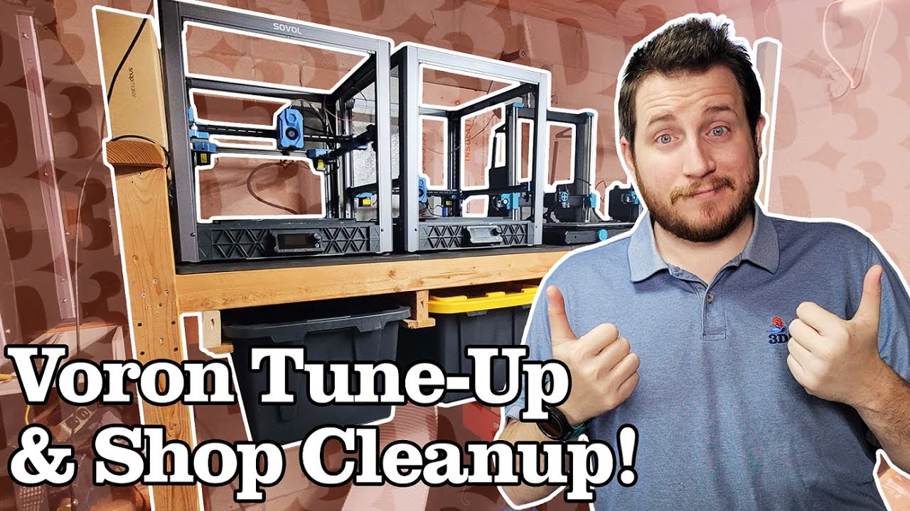 Voron Trident 300 Tuning (it's dead Jim) and Shop Work! - YouTube