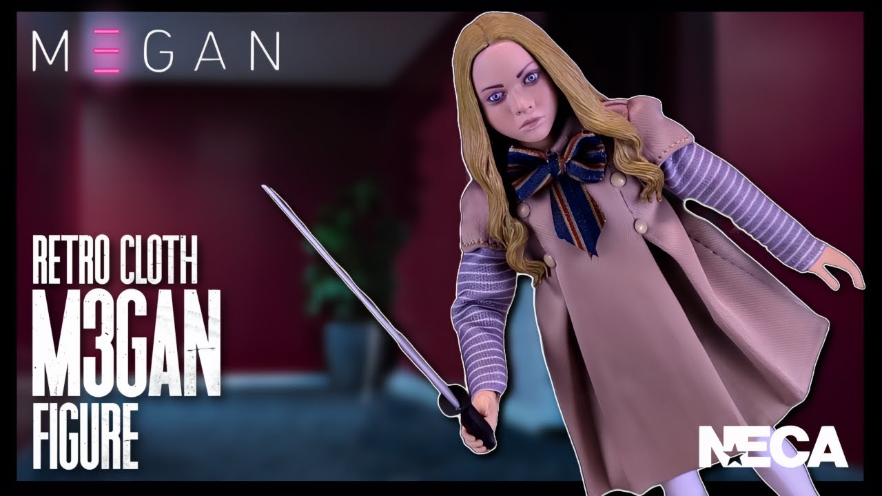 NECA M3GAN Ретро Тканевая фигурка M3GAN | @TheReviewSpot