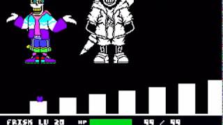 Swap!Ink Papyrus Fight / Undertale FanGame / JOEL555_YT