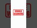 Fake Google Security Email Alert 🚨 #google #cybersecurity #cybercrime #privacyfirst # #tech #facts