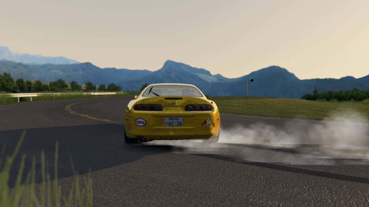 Assetto Corsa Toyota Supra Mkiv Drift Playground Smooth Drift