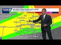 June 12,2026: Severe storms will move in tonight & tomorrow night