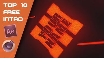 Top 10 Best Free Intro Templates | After Effects, Cinema 4D 2018
