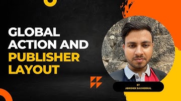 Global Action And Publisher Layout