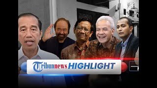 Jokowi Bantah Buntuti Ganjar Kampanye hingga Ganjar Kampanye ke Cirebon