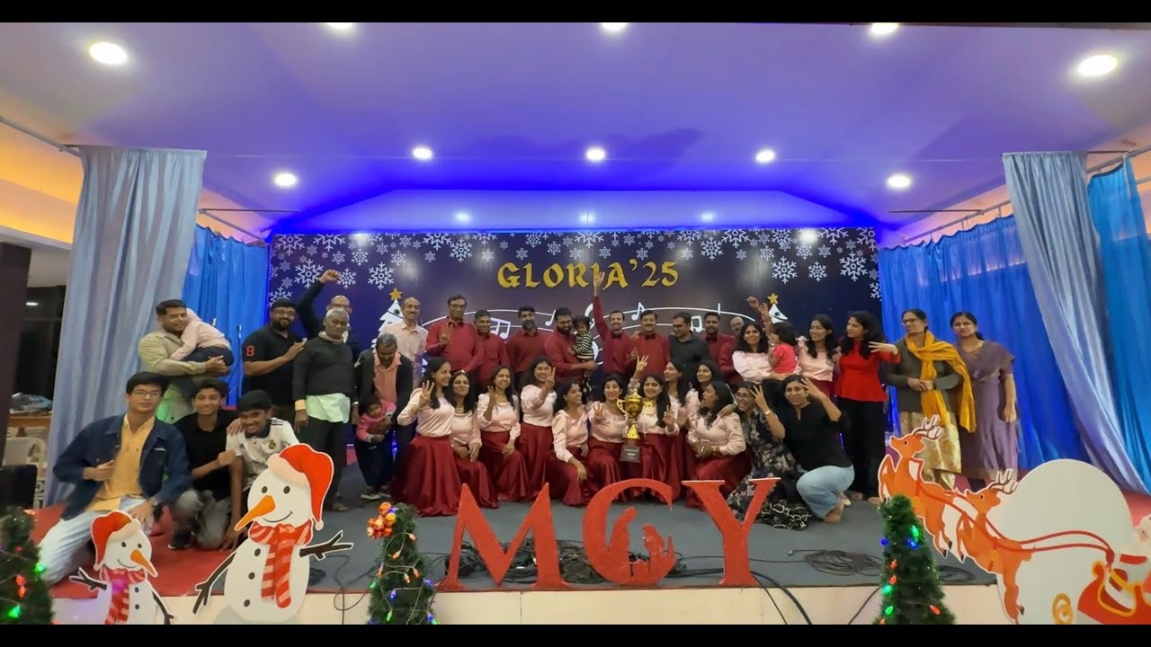 നീഹാരം ചൂടും..||Gloria’25 hattrick Winners🥳||MCFC Carmelaram||St.Thomas Unit|| CarolSong Malayalam