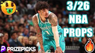 MY 2 BEST NBA PLAYER PROPS PICKS FOR TODAY | THURSDAY 3/26/26 | PRIZEPICKS | FREE NBA PICKS & BETS