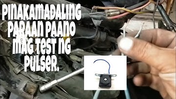 paano mag test ng pulser isang wire lng ang kailangan.
