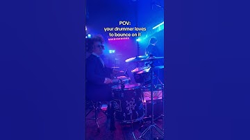 BOUNCE ON IT 😫 #drums #drummer #music #funny #viral #trending #band #newmusic #punk #altrock #rock