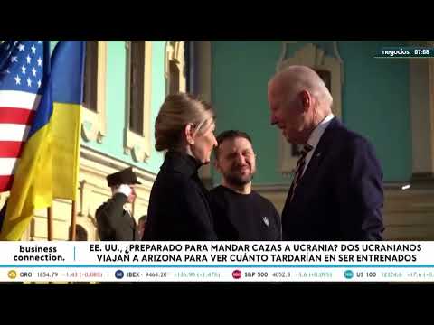 EEUU, &iquest;preparado para mandar cazas a Ucrania? Dos pilotos ucranianos viajan a Arizona a entrenarse