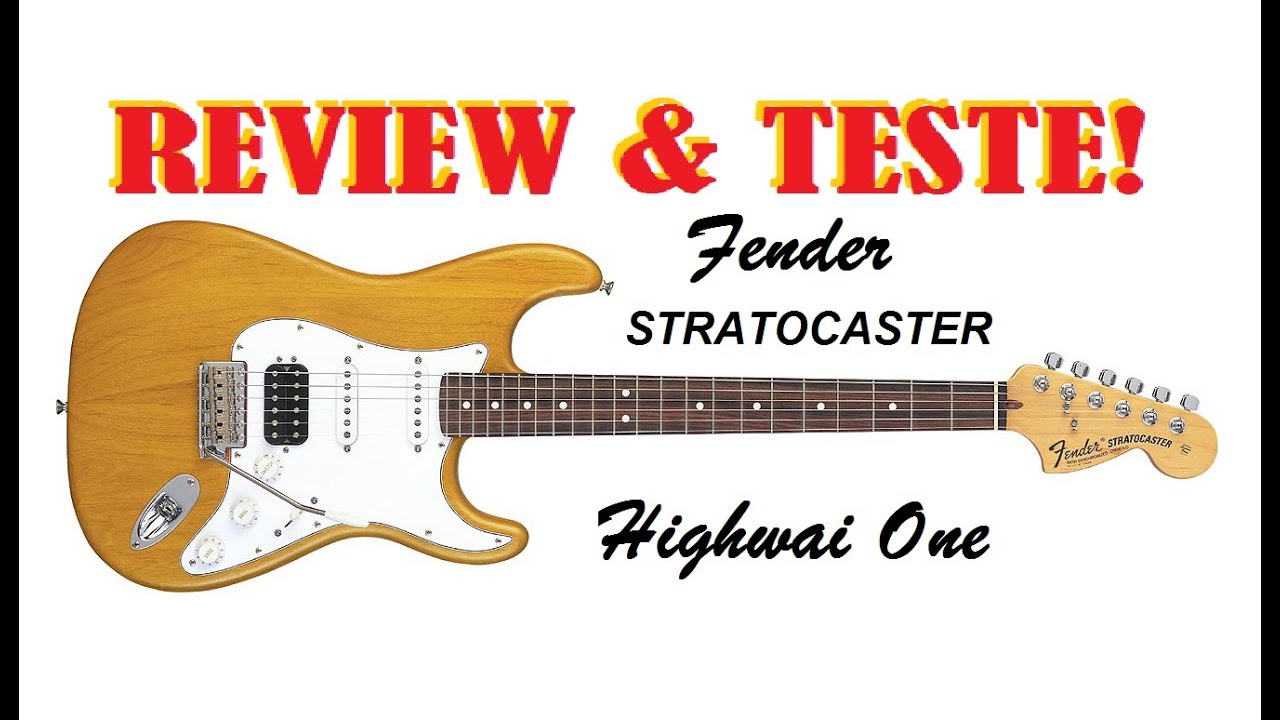 Review & Teste Fender Highway One - YouTube
