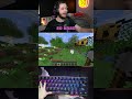 Beating Minecraft Hardcore With A GIANT KEYBOARD