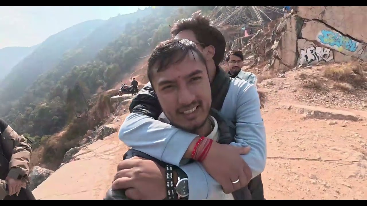 Unexpected Adventure at Marble Dada | Hidden Place Near Kathmandu 🌄 #santoshkunwar