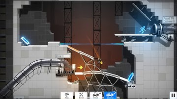 Wait for it... (Bridge Constructor Portal - Level 22)