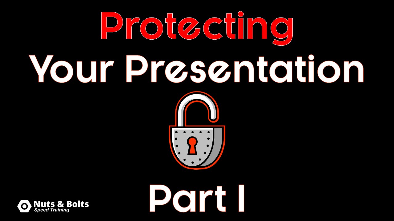 write protect powerpoint presentation