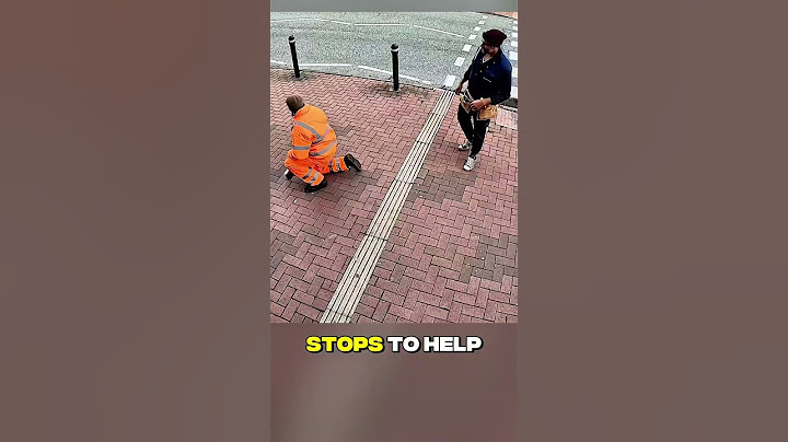 Kind Stranger Fixes Broken Broom for Struggling Cleaner –#kindness #wholesome