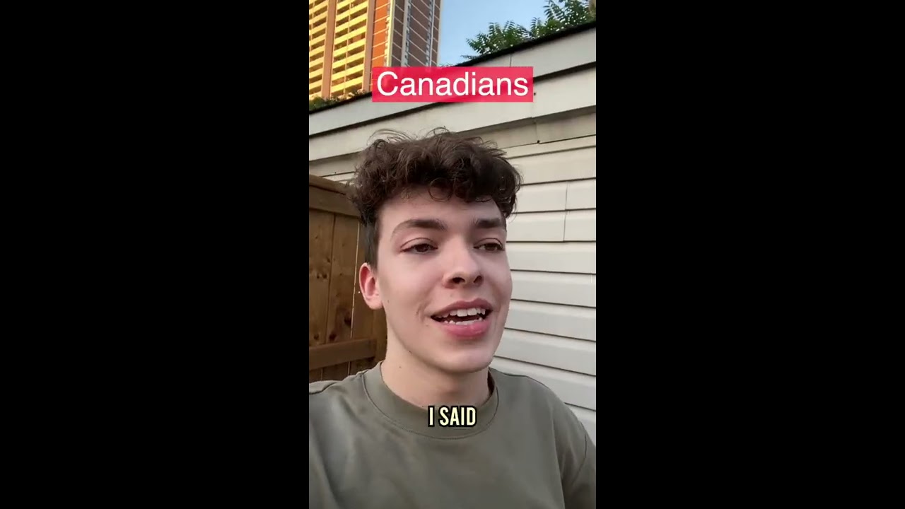 WHAT CANADIANS THINK ABOUT AMERICANS Shorts Comedy Canada Canadian American