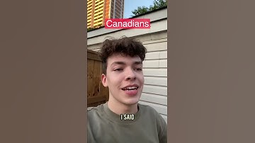 Thumbnail of WHAT CANADIANS THINK ABOUT AMERICANS 😳 #shorts #comedy #canada #canadian #american
