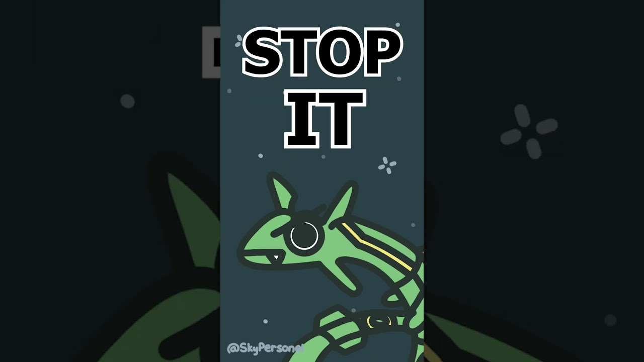 Rayquaza with the Parent Energy 👀 