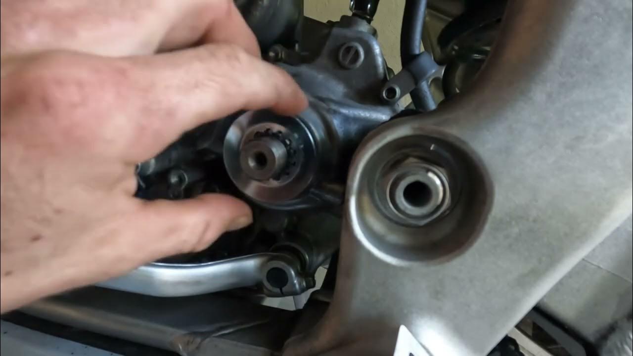 Countershaft Seal Replacement On A Kx450 YouTube