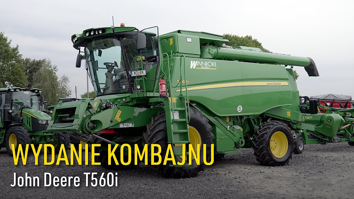 Wydanie kombajnu John Deere T560i | Wanicki Agro Pułankowice