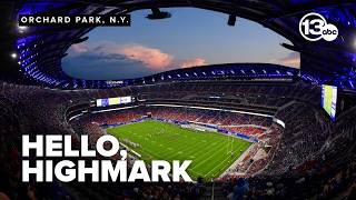 Buffalo Bills players, fans get first taste of new Highmark Stadium