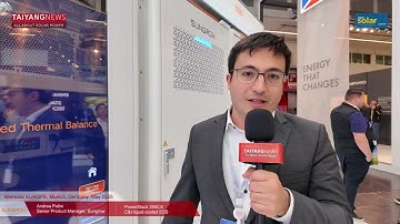 Sungrow Showcases C&I Scale ESS Solutions at Intersolar Europe 2025