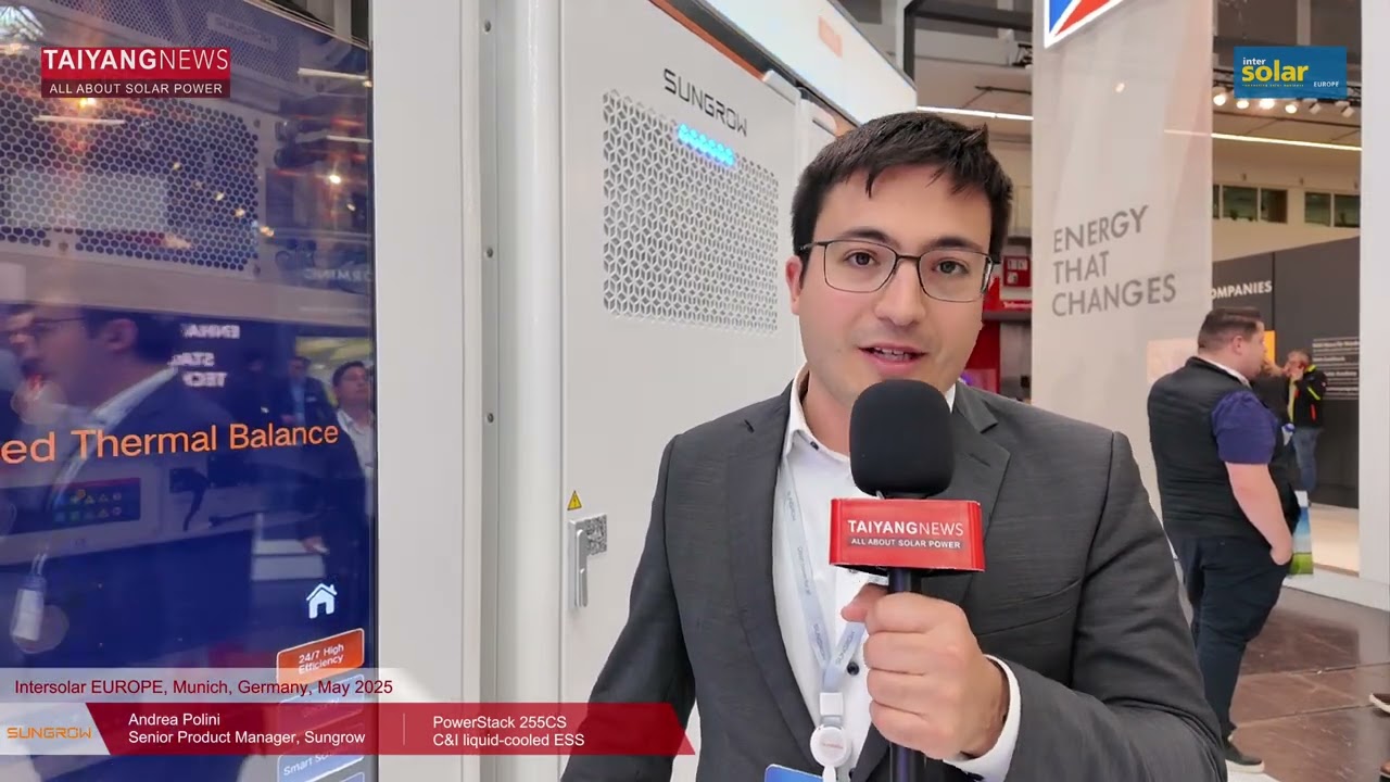 Sungrow Showcases C&I Scale ESS Solutions at Intersolar Europe 2025