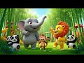 Counting 10 Little Pandas Nursery Rhyme &amp; Baby Song